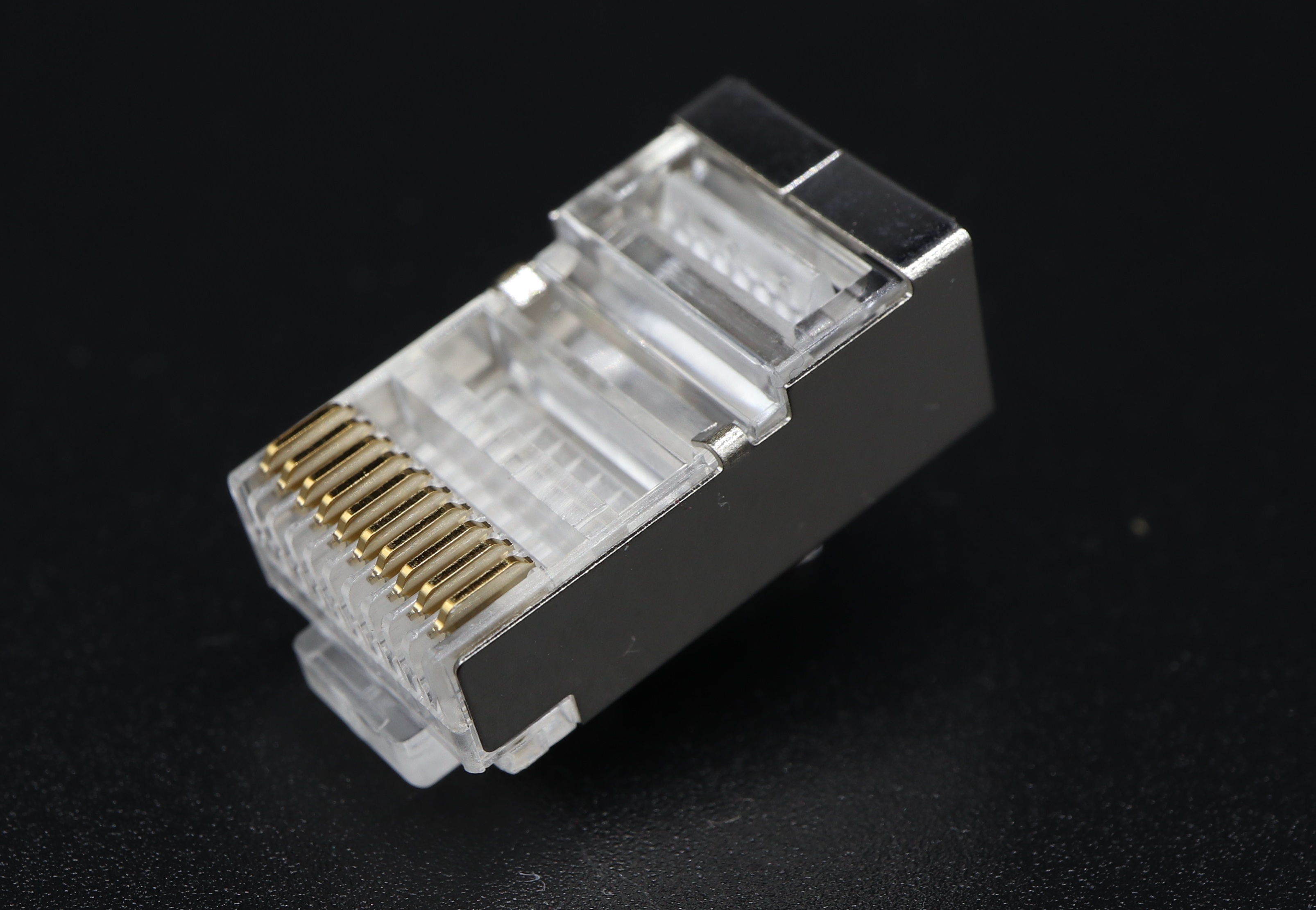 10P10C-R STP-Hook RJ48 Modular Plug