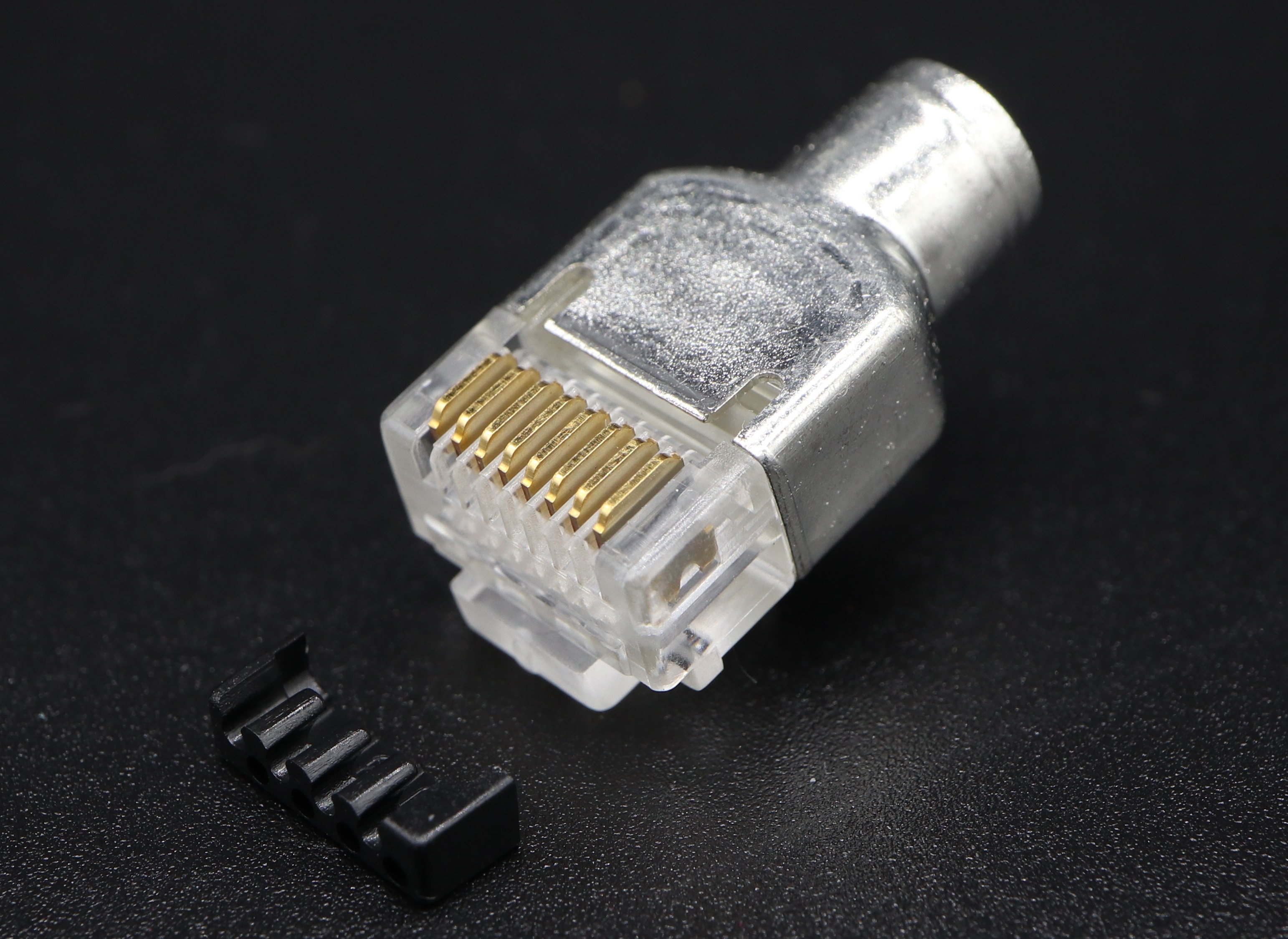 C6 M-8P8C-F STP RJ45 Modular Plug