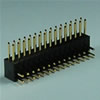  2300 SERIES GRID DUAL ROW PCB HEADER  